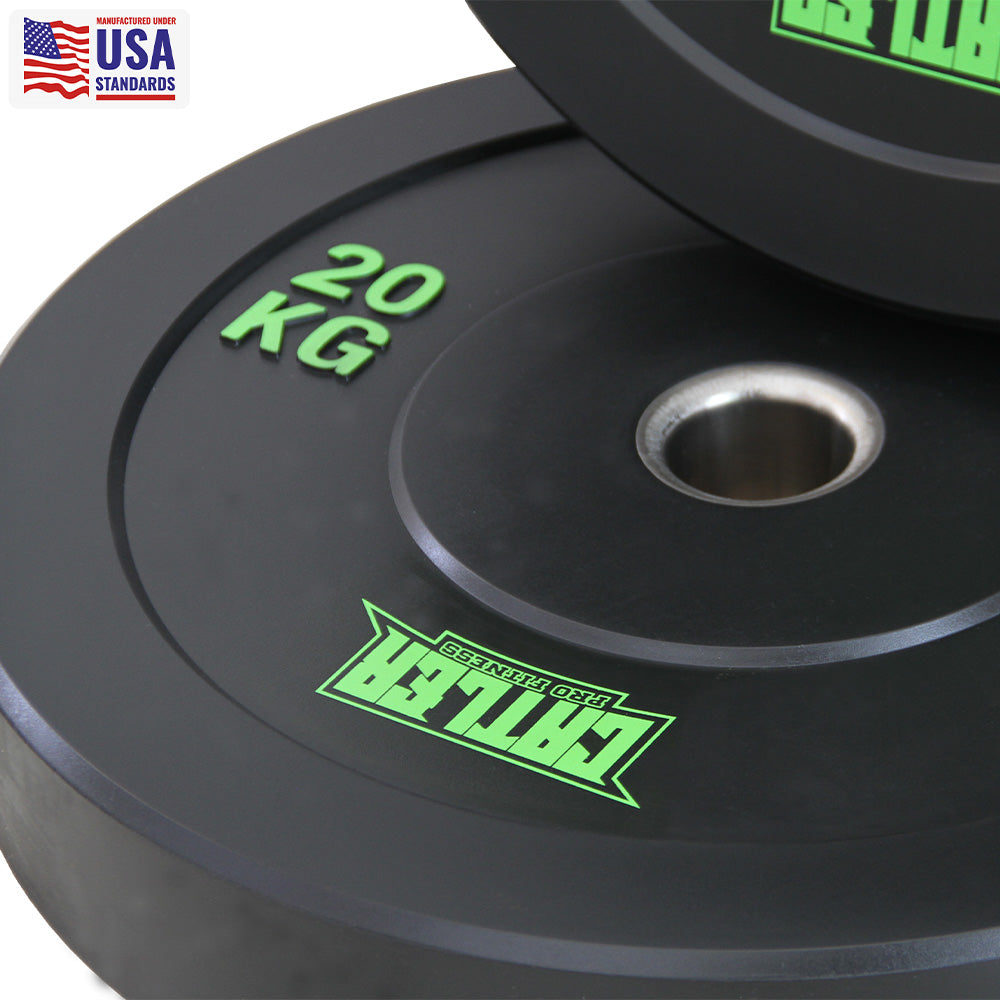 COMBO DISCOS OLIMPICOS BUMPER PLATE X 100KG