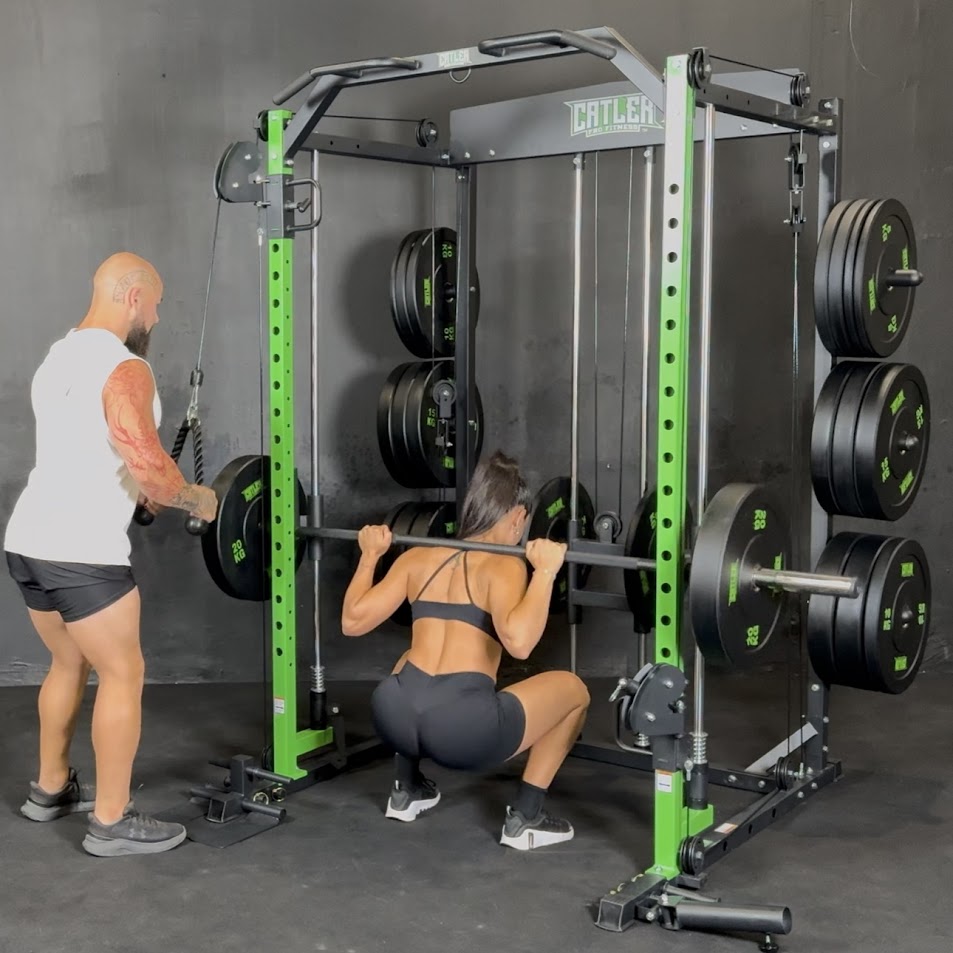 GIMNASIO MULTIFUNCION FUNCTIONAL TRAINING MACHINE SMITH MULTIGYM