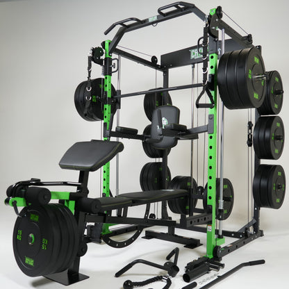 GIMNASIO MULTIFUNCION FUNCTIONAL TRAINING MACHINE SMITH MULTIGYM
