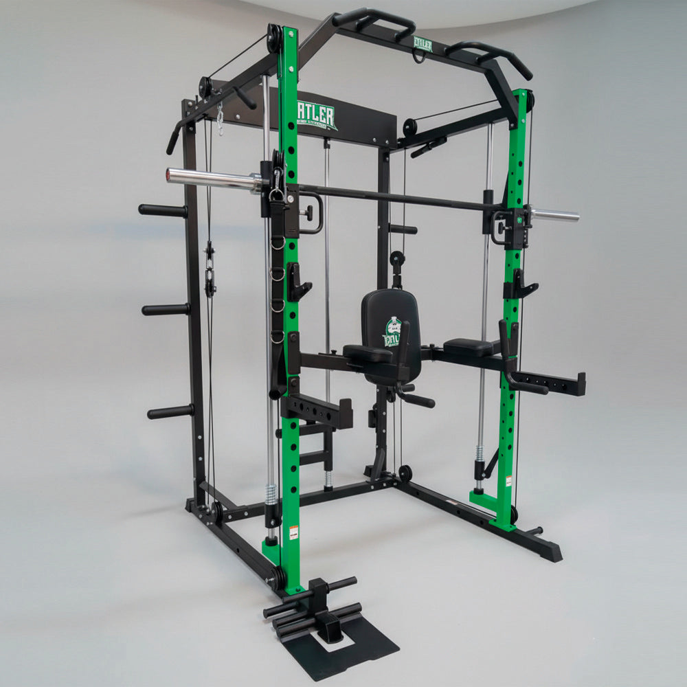 GIMNASIO MULTIFUNCION FUNCTIONAL TRAINING MACHINE SMITH MULTIGYM