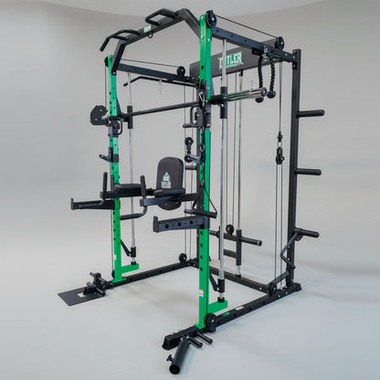 GIMNASIO MULTIFUNCION FUNCTIONAL TRAINING MACHINE SMITH MULTIGYM