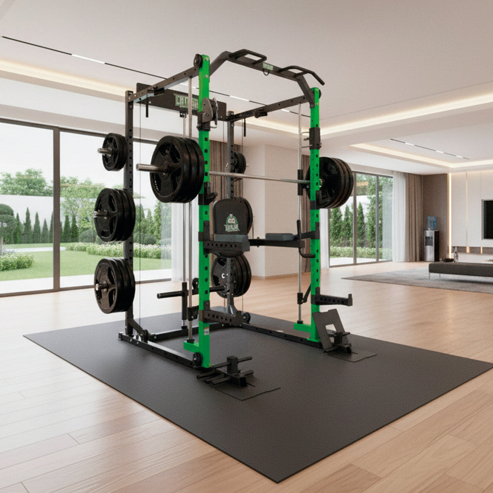 GIMNASIO MULTIFUNCION FUNCTIONAL TRAINING MACHINE SMITH MULTIGYM