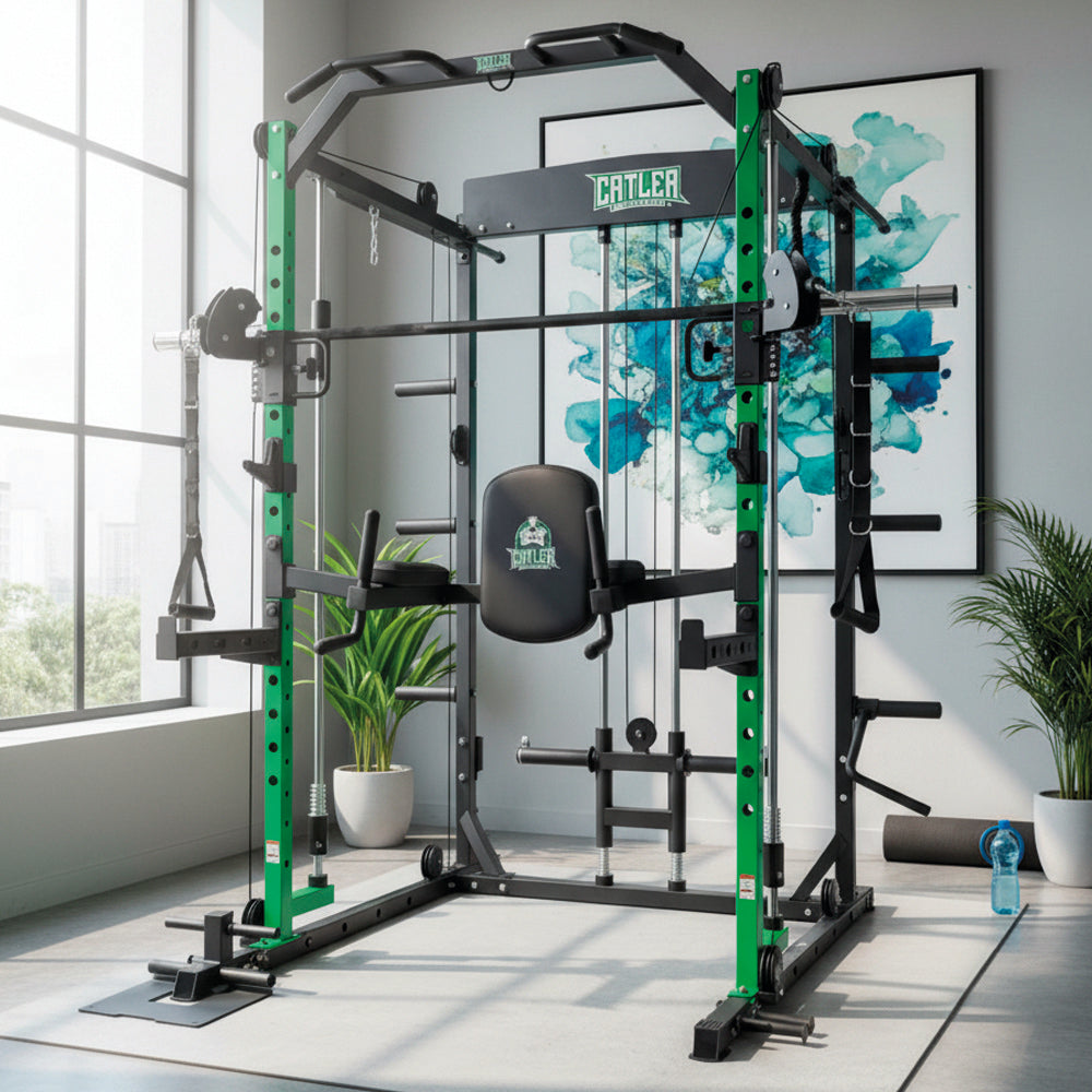 GIMNASIO MULTIFUNCION FUNCTIONAL TRAINING MACHINE SMITH MULTIGYM