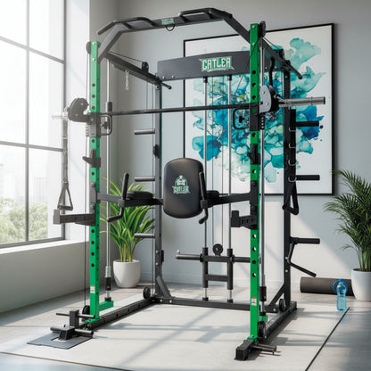 GIMNASIO MULTIFUNCION FUNCTIONAL TRAINING MACHINE SMITH MULTIGYM