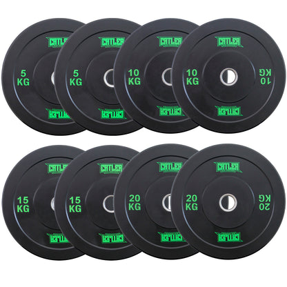 COMBO DISCOS OLIMPICOS BUMPER PLATE X 100KG