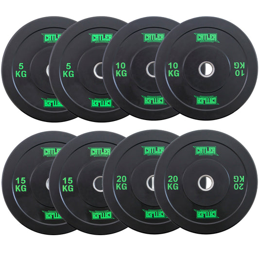 COMBO DISCOS OLIMPICOS BUMPER PLATE X 100KG