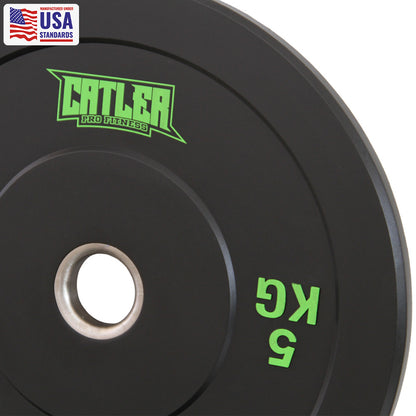 DISCO OLIMPICO BUMPER PLATE MEDIUM SERIES 5KG