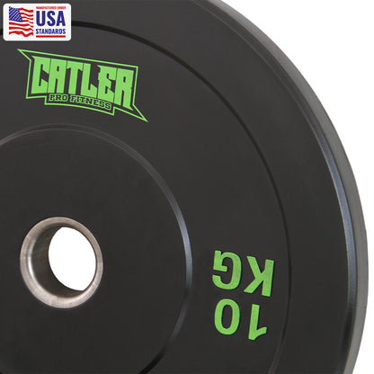 DISCO OLIMPICO BUMPER PLATE MEDIUM SERIES 10KG